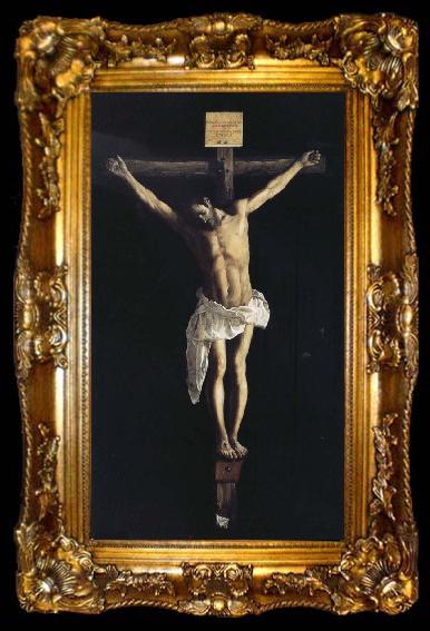 framed  Francisco de Zurbaran Christ on the Cross, ta009-2